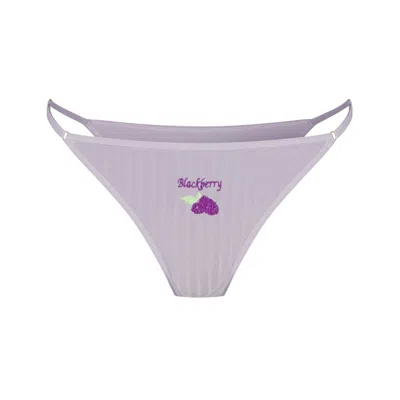 House Of Silk Women's Pink / Purple Sangria Berry Panty Lilac In Pink/purple