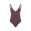 House Of Silk Women's Purple Lana Swimsuit