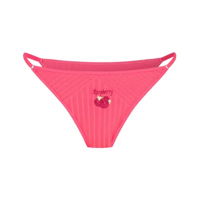 House Of Silk Women's Red Scarlet Berry Panty