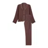 House Of Silk Women's River Suit Brown In Brown
