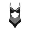 House Of Silk Women's Silk Madeline Bodysuit Black In Black