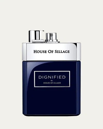 House Of Sillage Signature Collection Dignified Fragrance For Men, 2.5 Oz./ 75 ml In White
