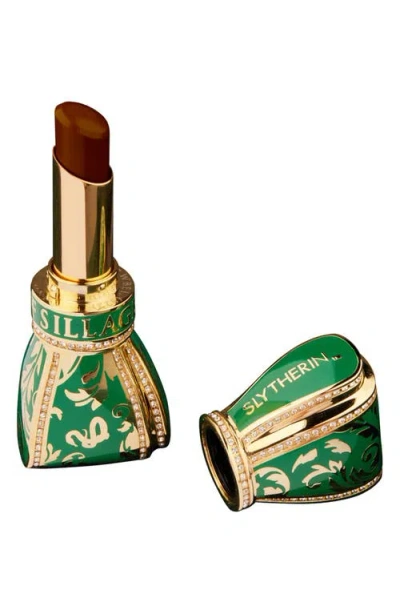 House Of Sillage Slytherin™ Lipstick Case & Refill Set In Brown