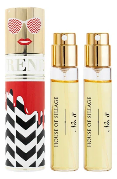House Of Sillage The Trend No. 8 Retro Pop Travel Spray Set In Transparent