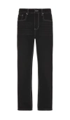 House Of Sunny 13oz Carpenter Straight Leg Jeans In Black