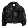 House Of Sunny Athena Biker Jacket In Onice
