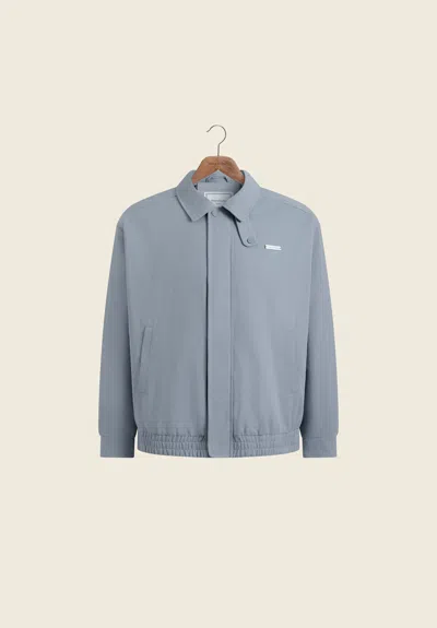 House Of Sunny Baby Check Harrington Jacket In Gray