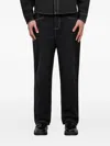 House Of Sunny 13oz Carpenter Straight Leg Jeans In Black