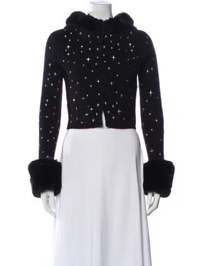 Pre-owned House Of Sunny Crew Neck Sweater In Black