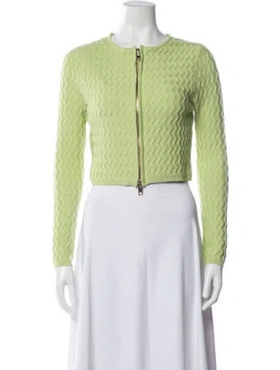 Pre-owned House Of Sunny Crew Neck Sweater In Green