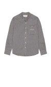 House Of Sunny Gingham-print Shirt In Black