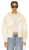 HOUSE OF SUNNY PATCHWORK LANDSCAPE HOODIE