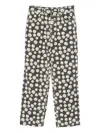 House Of Sunny Womens Multi Daisy Jessie Straight-leg High-rise Jeans In Gray