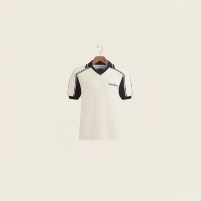 House Of Sunny Keepers Knit Polo In White