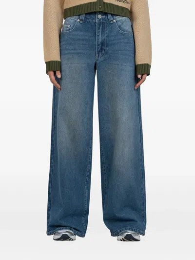 House Of Sunny Low-rise Jeans In Blue