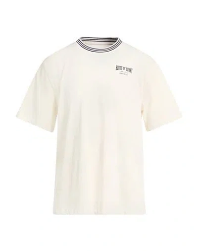 House Of Sunny Man T-shirt Cream Size 3xl Organic Cotton In White