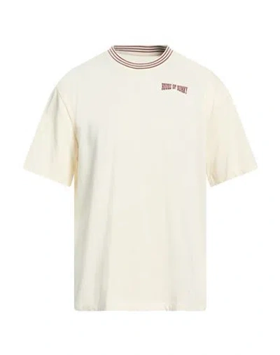 House Of Sunny Man T-shirt Cream Size 3xl Organic Cotton In White