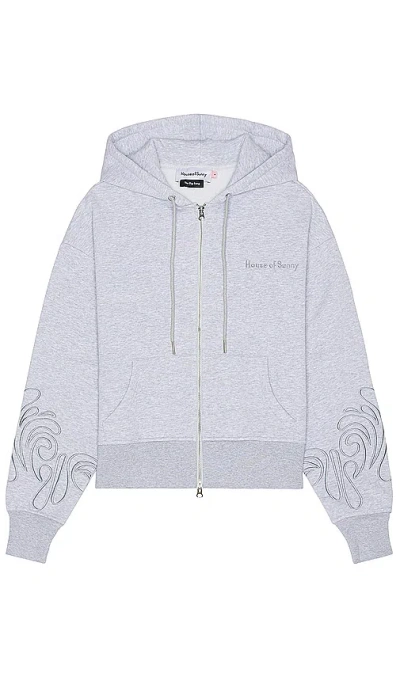 House Of Sunny Odyssey Hoodie In Thunder Grey