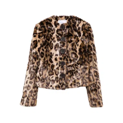 House Of Sunny Outerwears In Brown