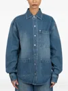 House Of Sunny Jeanshemd Mit Aufgesetzten Taschen In Blue