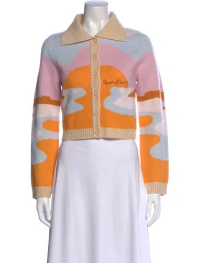 Pre-owned House Of Sunny Patterned Sweater In Multi