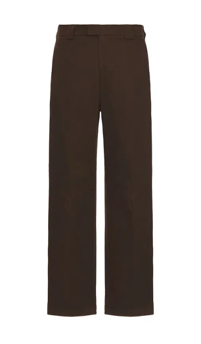 House Of Sunny Tailored Worker Pants In Brown