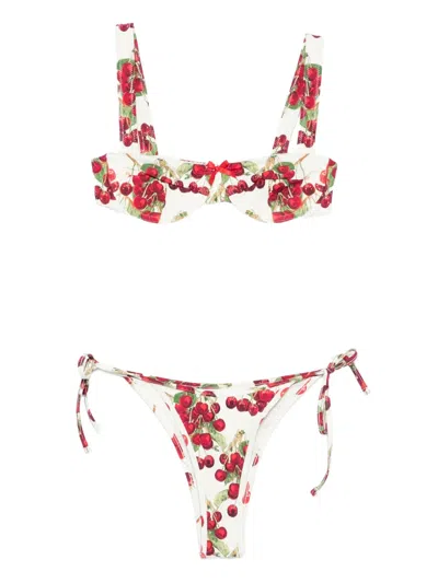 House Of Sunny The Cherry Bikini In Multi