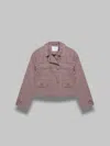 House Of Sunny The Marie Mini Check Jacket In Multi