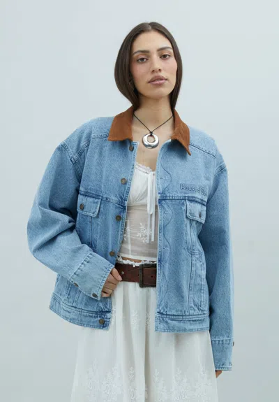 The Western Jacket In Blue from House of Sunny