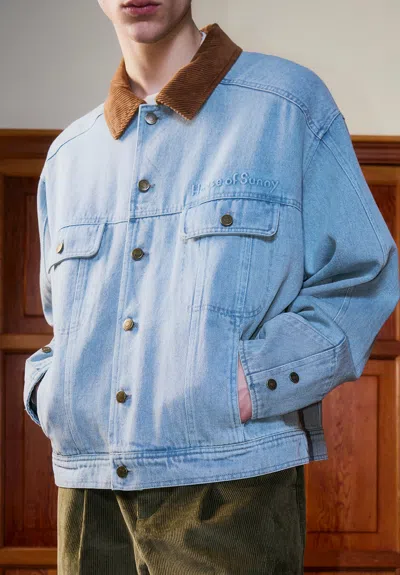 House Of Sunny The Western Jacket In Blue