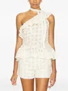House Of Sunny Venus One-shoulder Top In Multi