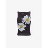 House Of Sunny Womens Daisy Multi-layer Mesh Top In Black