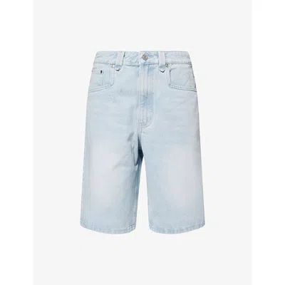 House Of Sunny Womens Light Breeze Sundown Relaxed-fit Denim-blend Shorts