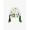 House Of Sunny Womens Multi The Primrose Tripper Floral-intarsia Knitted Cardigan In Multi