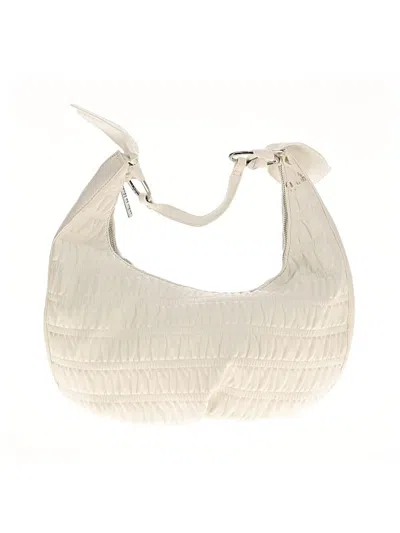 Pre-owned House Of Want Hobo Bag In White