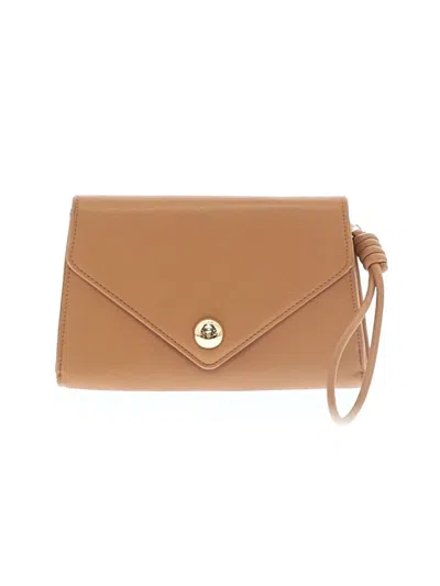 Pre-owned House Of Want Wristlet In Tan