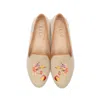 House Of Zalo Acrobat Slipper In Natural In Beige