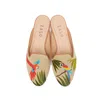 House Of Zalo Cotorra Mule In Natural In Multi