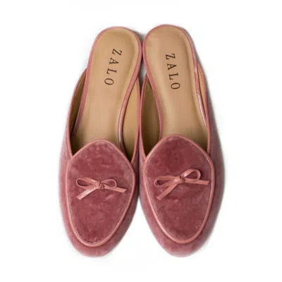 House Of Zalo Women's Bow Mule In Rose In Multi