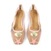 House Of Zalo Women's Sylvie Shell Ballet In Rose In Multi