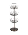 Household Essentials 3 Tier Shoe Tree In Bronze