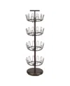 Household Essentials 4 Tier Shoe Tree In Bronze