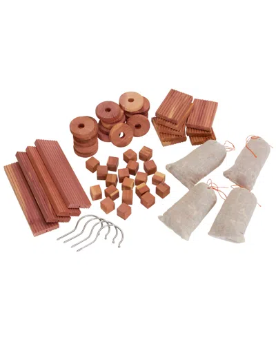 Household Essentials 56 Piece Set, Cedar In Open White