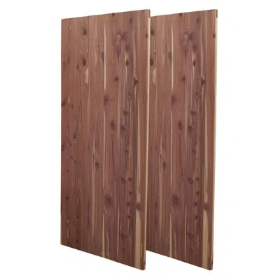 Household Essentials Cedarfreshcedarpanelsforclosetbracket-freewithavarietyofpotentialuses In Brown