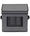 Household Essentials Champagne Flute Storage Box In Gray