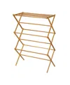 Household Essentials Collapsable Bamboo Dryer In Natural