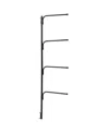 Household Essentials Hinge-it Clutterbuster Family Towel Bar In Black