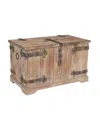 Household Essentials Hinge Trunk Large In Multi Color