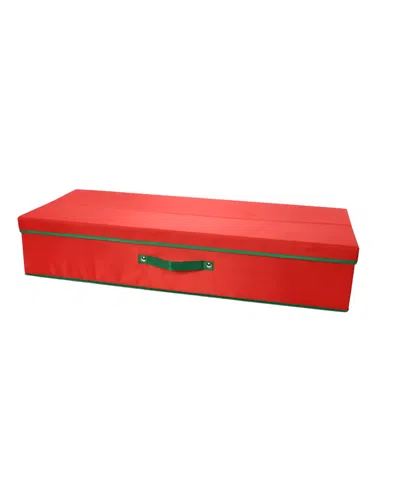 Household Essentials Holiday Gift Wrap Organizer With Lid In Multicolor