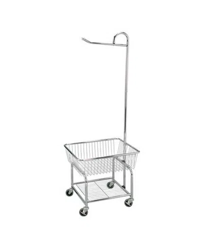 Household Essentials Laundry Butler Basket In Chrome